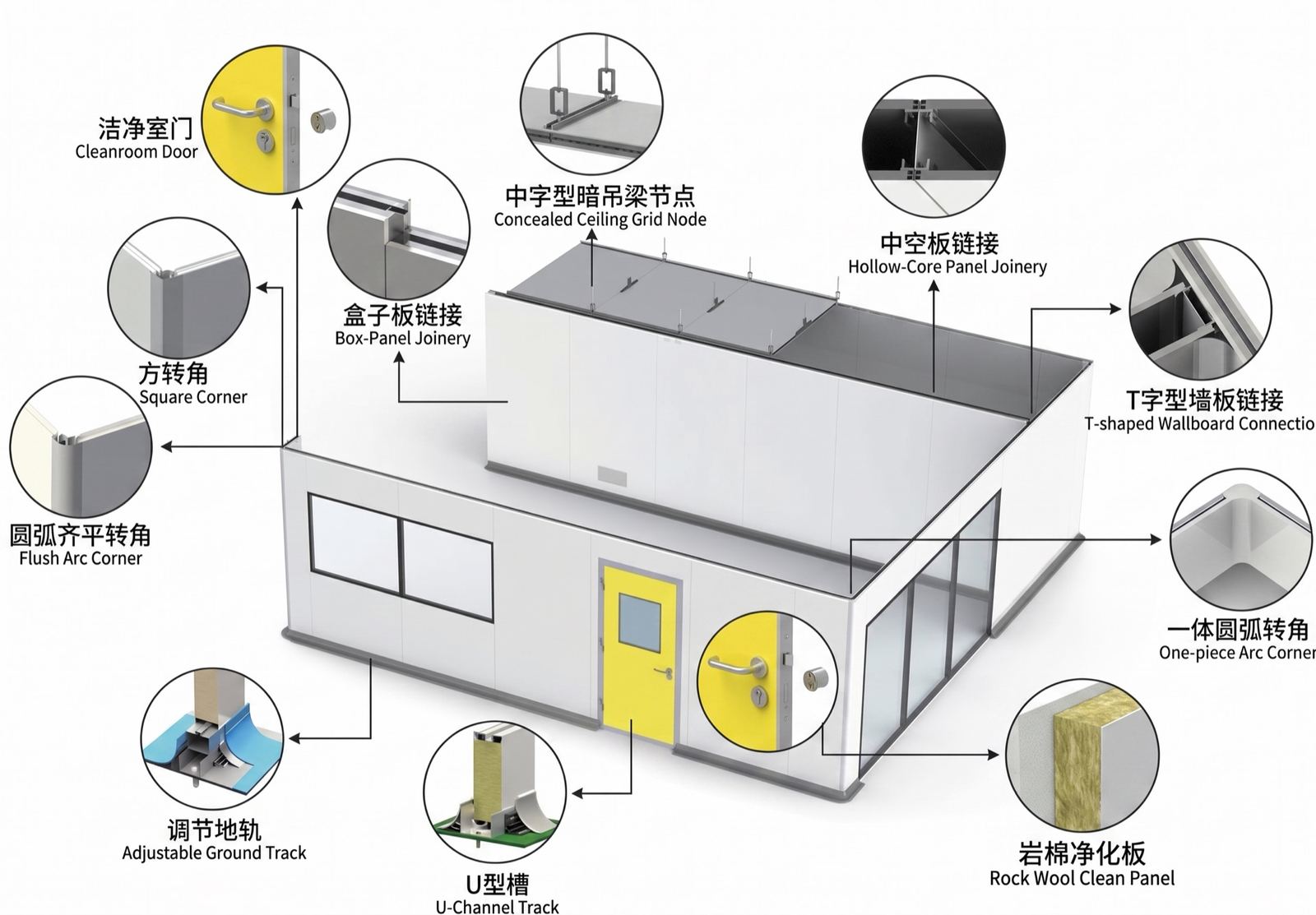What Core Materials Are Commonly Used in Cleanroom Panels?